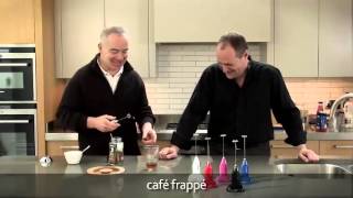 How to make a frappé coffee using an aerolatte milk frother [upl. by Stimson223]