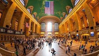 Walking Tour of Grand Central Terminal — New York City 【4K】🇺🇸 [upl. by Itagaki832]