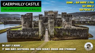 Caerphilly Castle  The Largest in Wales 2nd in Britain [upl. by Galatea]