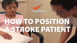 How To Position A Stroke Patient [upl. by Nairret]