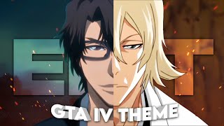 Aizen x Urahara  GTA IV Theme Edit [upl. by Ainiger]